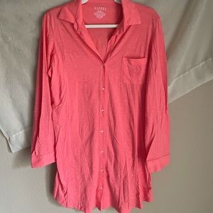 Lauren Ralph Lauren Night Shirt sz M